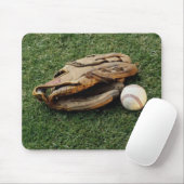 Tapis De Souris Baseball & Glove Mousepad (Avec souris)
