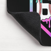 Tapis De Souris Baseball Ice Cream Drip 67 Player Dabbing Six Seve (Coin)