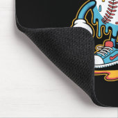 Tapis De Souris Baseball Lifestyle 101 Tee Youth Baseball Drip Ice (Coin)