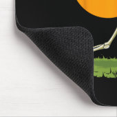 Tapis De Souris Baseball Skeleton Halloween Hommes garçons Basebal (Coin)