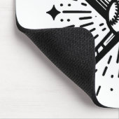 Tapis De Souris baseball vintage (Coin)