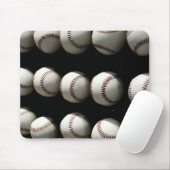 Tapis De Souris Baseballs (Avec souris)