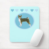 Tapis De Souris Basenji (Avec souris)