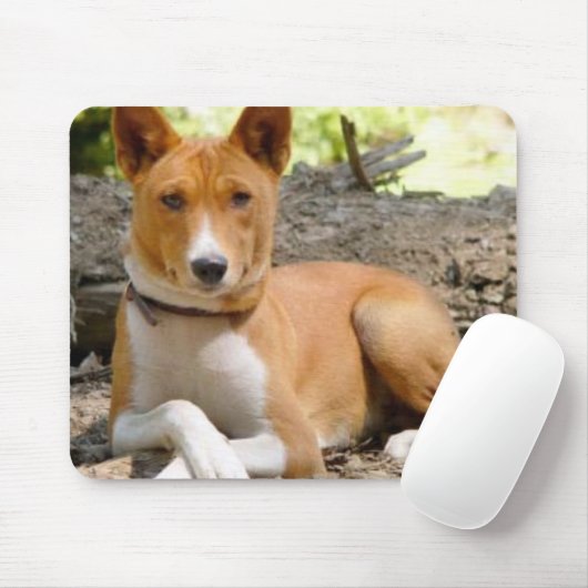 Tapis De Souris Basenji Mousepad (Avec souris)