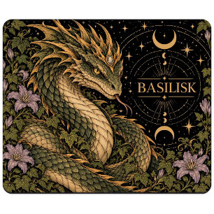 Tapis De Souris Basilic, Art Tarot Starlit