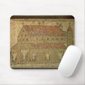 Tapis De Souris Basilique chrétienne, trottoir de mosaïque, (Avec souris)
