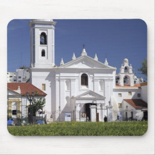 Tapis De Souris Basilique Nuestra Senora del Pilar à Recoleta