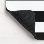 Tapis De Souris Basiques en noir et blanc (Coin)