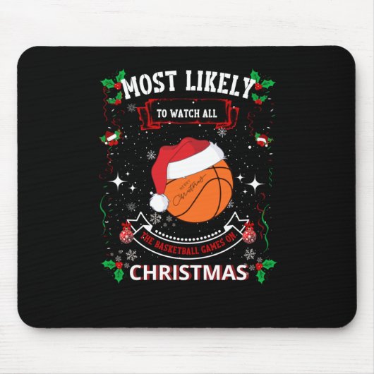 Tapis De Souris Basket-ball (Devant)