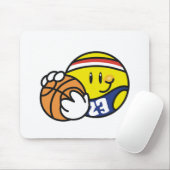 Tapis De Souris Basket-ball (Avec souris)