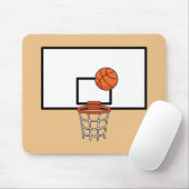 Tapis De Souris Basket-ball (Avec souris)