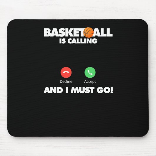 Tapis De Souris Basket-ball (Devant)