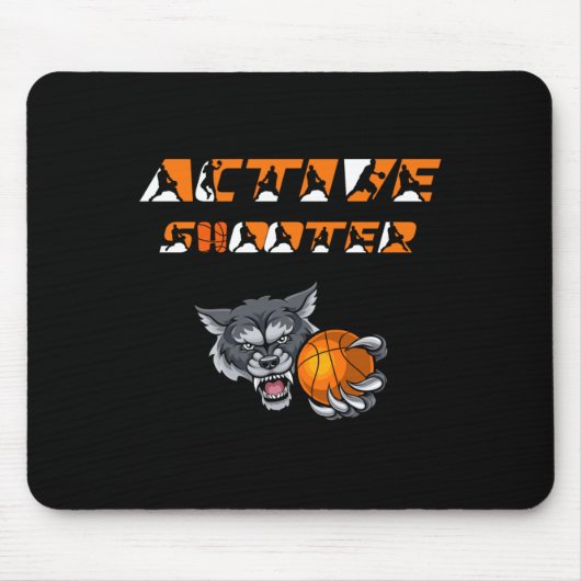 Tapis De Souris Basket-ball actif 1 (Devant)