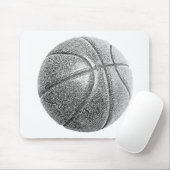 Tapis De Souris Basket-ball avec effet crayon (Avec souris)
