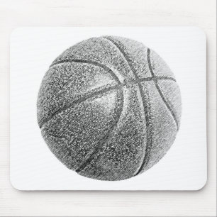 Tapis De Souris Basket-ball avec effet crayon