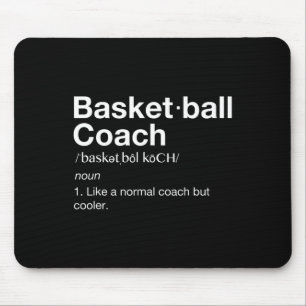 Tapis De Souris Basket-ball Coach Cadeau Fun Basketball Définition