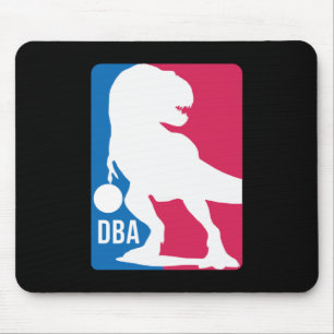 Tapis De Souris Basket-ball Dinosaur amusant