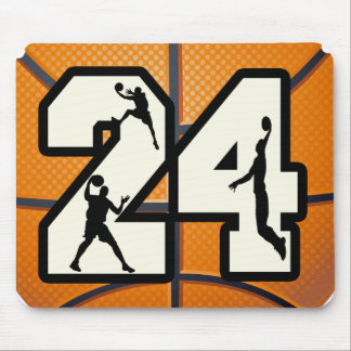 Tapis De Souris Basket-ball du numéro 24