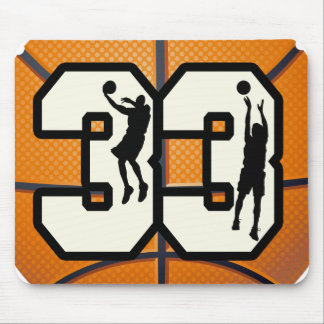 Tapis De Souris Basket-ball du numéro 33