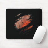 Tapis De Souris Basket-ball en moi Design (Avec souris)