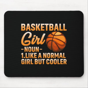 Tapis De Souris Basket-ball fille définition panier balle femme sp