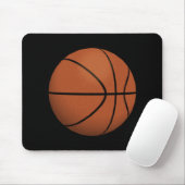 Tapis De Souris Basket-ball : Mousepad (Avec souris)