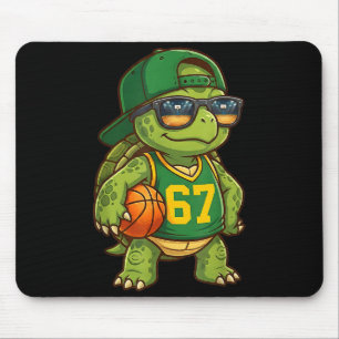 Tapis De Souris Basket-ball Tortue 67 Argot Gen Alpha Srts Hommes