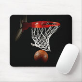 Tapis De Souris Basket-ball unique et mousepad Net (Avec souris)