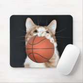 Tapis De Souris Basket de chat (Avec souris)