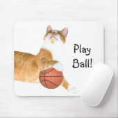 Tapis De Souris Basket de chat (Avec souris)