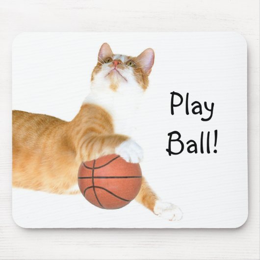 Tapis De Souris Basket de chat (Devant)