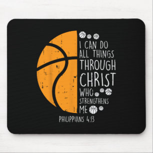 Tapis De Souris Basket Je Peux Faire Des Choses Bible Verse Dieu J