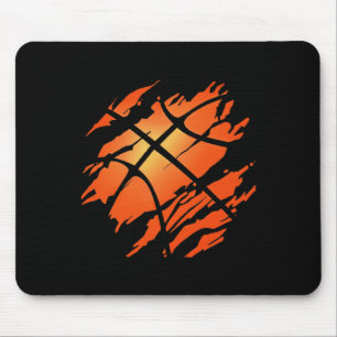 Tapis De Souris Basketball américain Drapeau Sports Lover Athlète