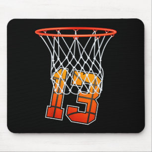 Tapis De Souris Basketball Ancien Joueur 13 Ans 13ème
