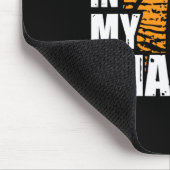 Tapis De Souris Basketball C'est dans mon ADN empreintes digitales (Coin)