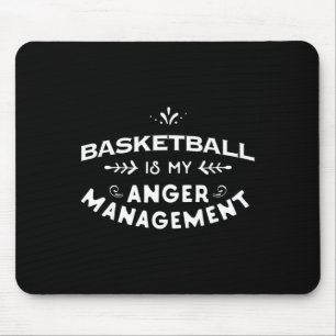 Tapis De Souris Basketball Fun Basketball est ma gestion de colère