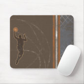 Tapis De Souris Basketball Garçon Net Stripes Mousepad Souris (Avec souris)