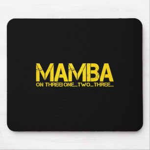 TAPIS DE SOURIS BASKETBALL HOOP CHAMPION MAMBA SUR TROIS MOTIVATIO