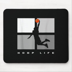 Tapis De Souris Basketball Hoop Life Hommes Garçons Fun Basketball