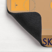 TAPIS DE SOURIS BASKETBALL MOUSEPAD (Coin)