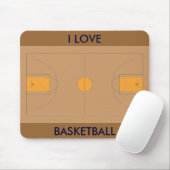 TAPIS DE SOURIS BASKETBALL MOUSEPAD (Avec souris)