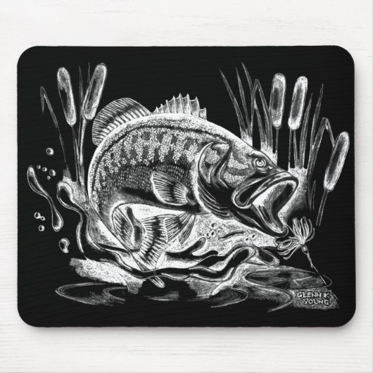 Tapis De Souris Basse à grande bouche (Devant)