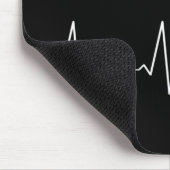 Tapis De Souris Basse Guitare Heartbeat (Coin)