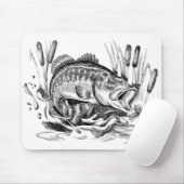 Tapis De Souris basse noire (Avec souris)