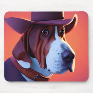 Tapis De Souris Basset Hound