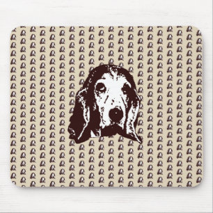 Tapis De Souris Basset Hound Big Face