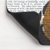 Tapis De Souris Basset Hound et Antlers (Coin)