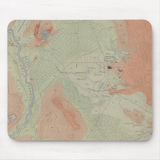 Tapis De Souris Bassin de Geyser (Devant)