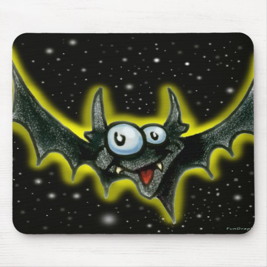Tapis De Souris Bat - Customisé (Devant)