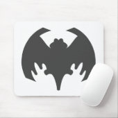 Tapis De Souris Bat Grey Le MUSÉE Zazzle Cadfts (Avec souris)